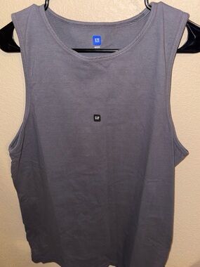YZY GAP Men's Sleeveless Tank Top — Charcoal